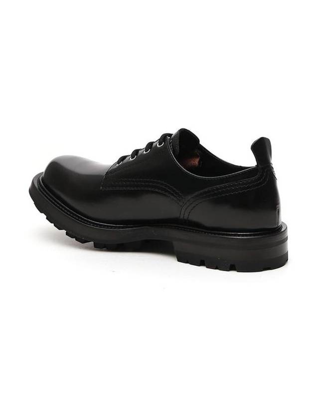 Lace Up Chunky Sole Derby Black - ALEXANDER MCQUEEN - BALAAN 4