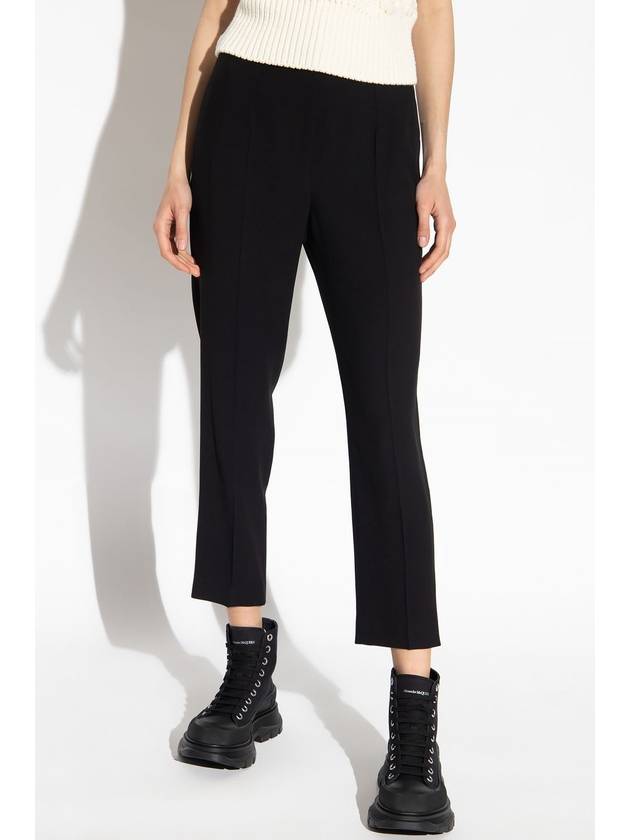 Women's Caddy Slim Fit Pants Black - ALEXANDER MCQUEEN - BALAAN 4