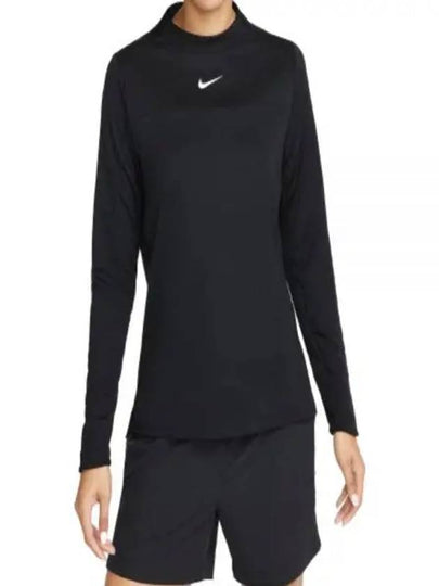 Golf Dri Fit UV Advantage Long Sleeve T-Shirt Black - NIKE - BALAAN 2