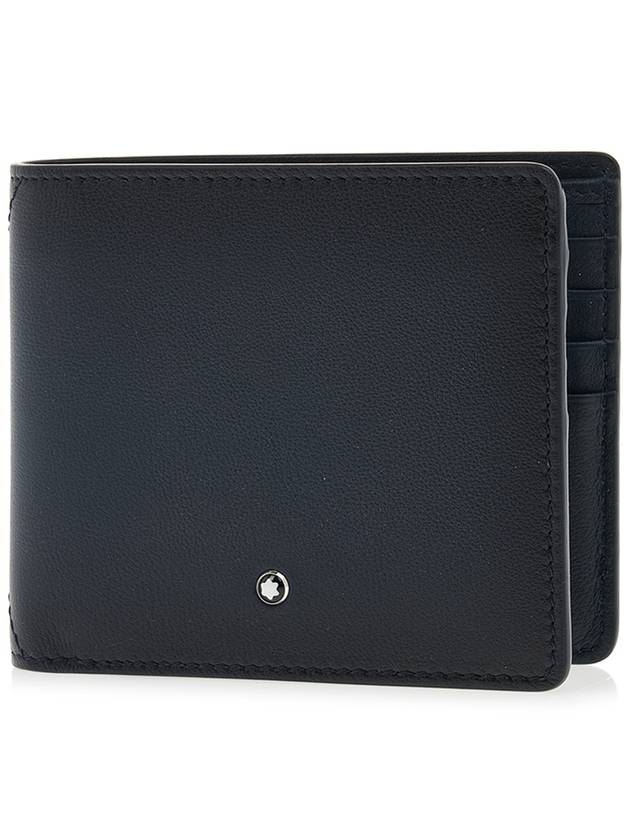 Meisterst?ck Sfumato 8CC Halfwallet Navy Blue - MONTBLANC - BALAAN 2