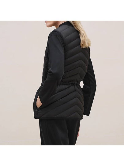 Long quilted vest NOIR H4H0169DR 02 - HERMES - BALAAN 2