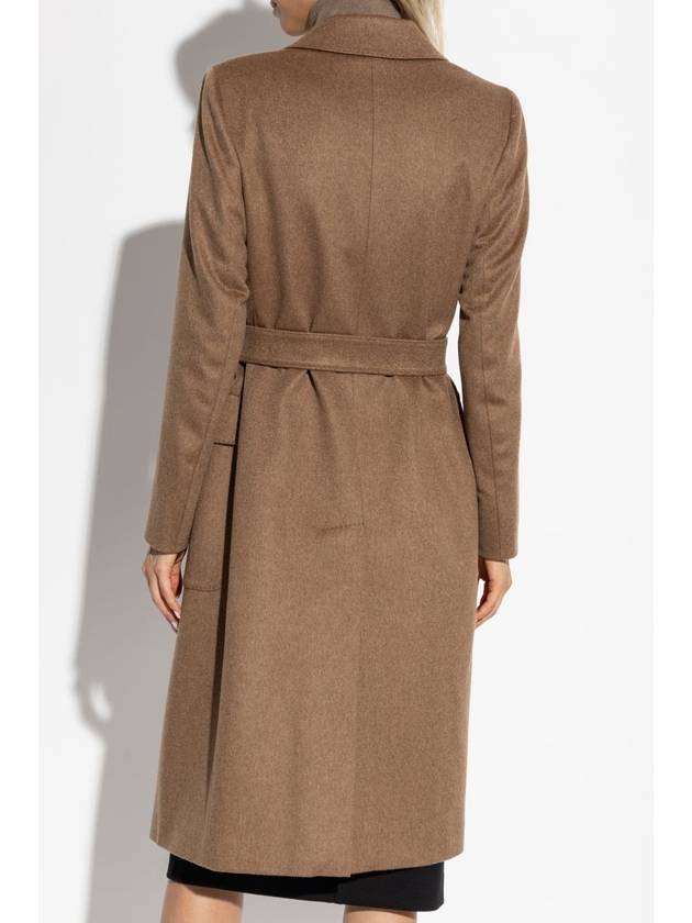 Max Mara Nisa Belted Single Coat Brown - MAX MARA - BALAAN 5