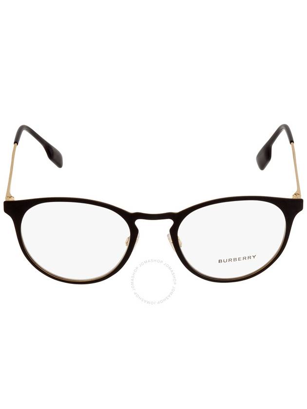 Eyewear York Round Metal Eyeglasses Black - BURBERRY - BALAAN 2