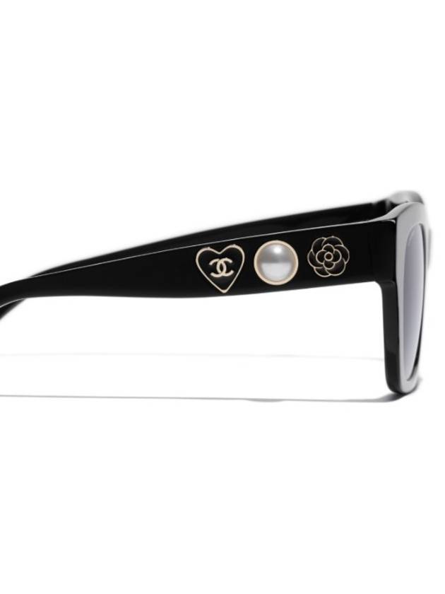 Pearl Heart Sunglasses A71468 - CHANEL - BALAAN 3