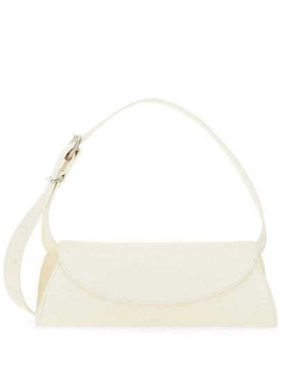 Cannolo SM Shoulder Bag White - JIL SANDER - BALAAN 2