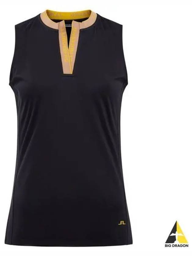 Golf Leya Sleeveless Top GWJT06468 9999 Women's Leya Sleeveless Top - J.LINDEBERG - BALAAN 2