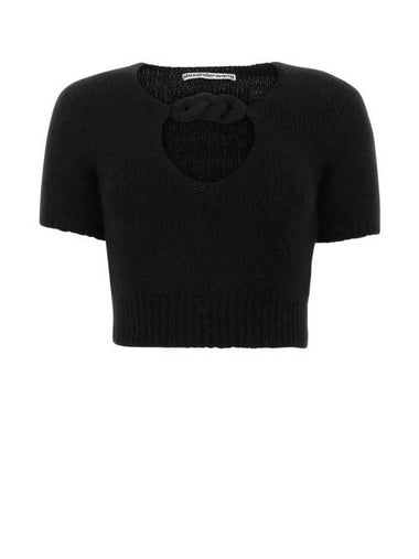 long sleeve t-shirt 1KC4231013 001 BLACK - ALEXANDER WANG - BALAAN 1