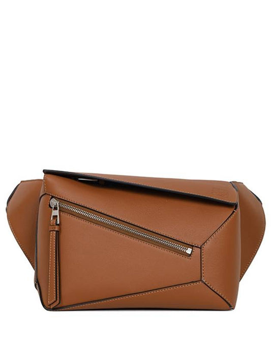 Puzzle Small Calfskin Belt Bag Tan - LOEWE - BALAAN 2