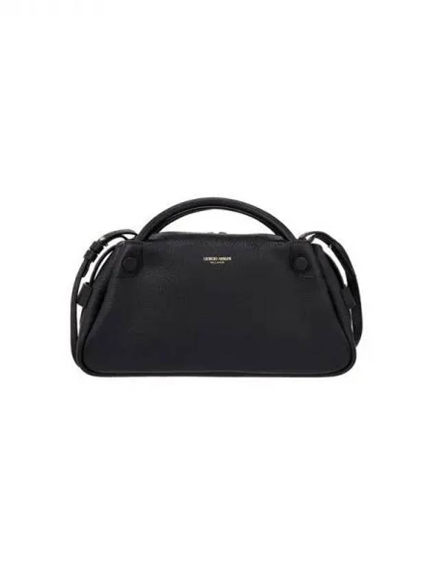 Women s Zipper Closure Grainy Handbag Black 270846 - GIORGIO ARMANI - BALAAN 1