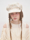 Lace French Matroos Ivory - BROWN HAT - BALAAN 1