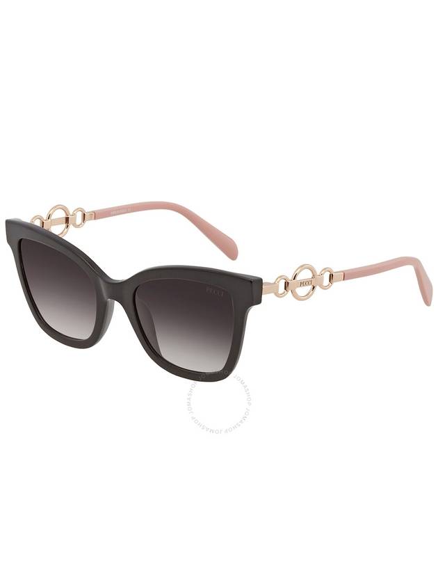 Emilio Pucci Gradient Smoke Square Ladies Sunglasses EP0158 01B 54 - EMILIO PUCCI - BALAAN 3