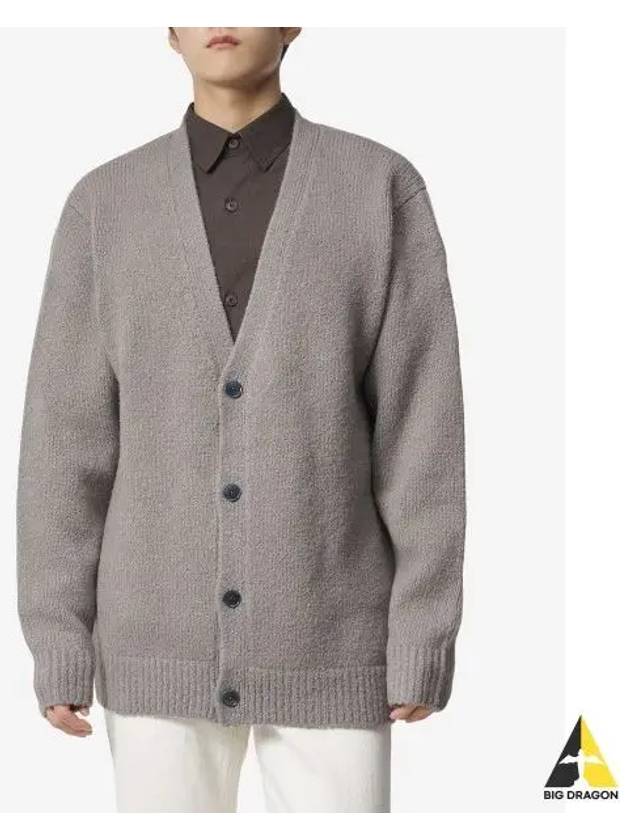 Wool Blend Cardigan Grey - ACNE STUDIOS - BALAAN 2