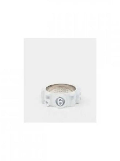 Signature Number Motif Ring White - MAISON MARGIELA - BALAAN 2