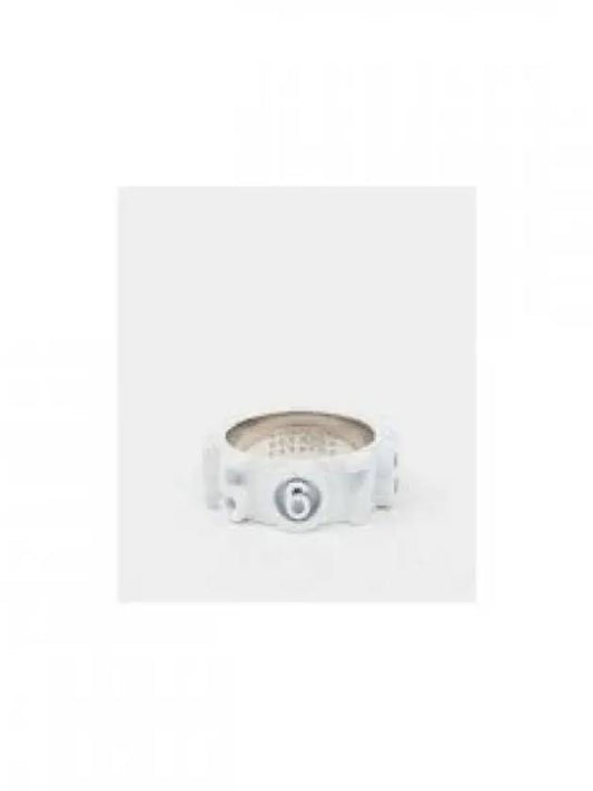 Signature Number Motif Ring White - MAISON MARGIELA - BALAAN 2