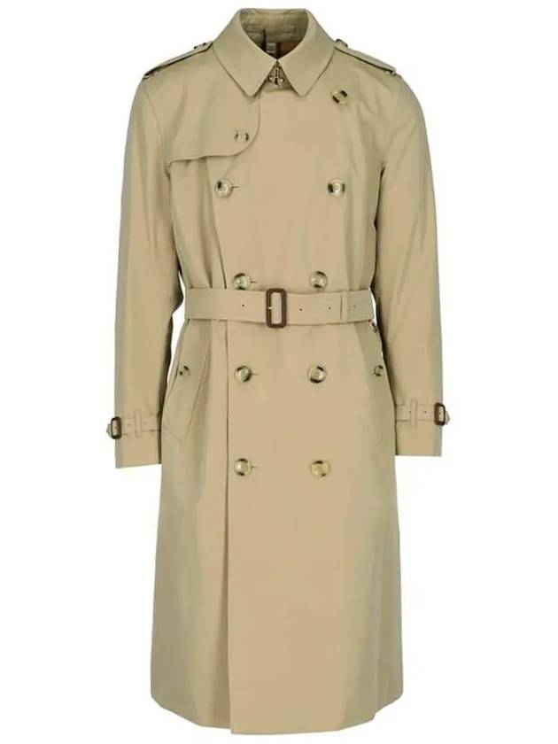 Men Kensington Heritage Trench Double Coat Beige - BURBERRY - BALAAN 2