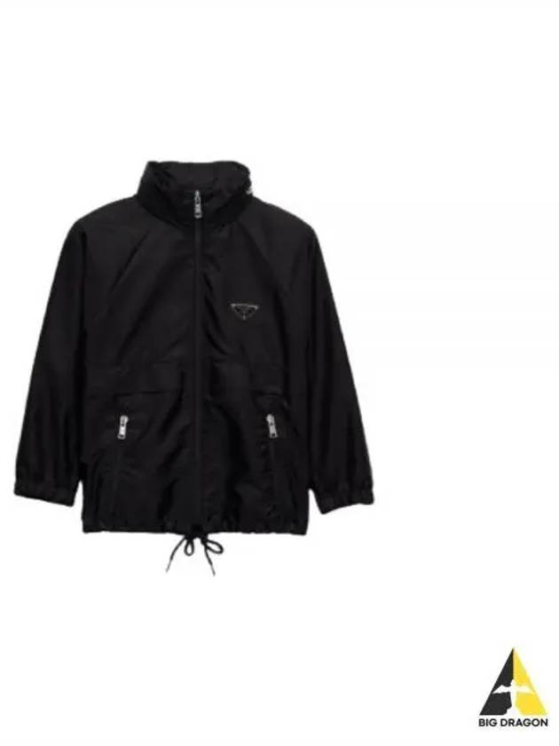 292022 1WQ9 F0002 Re nylon rain jacket - PRADA - BALAAN 1