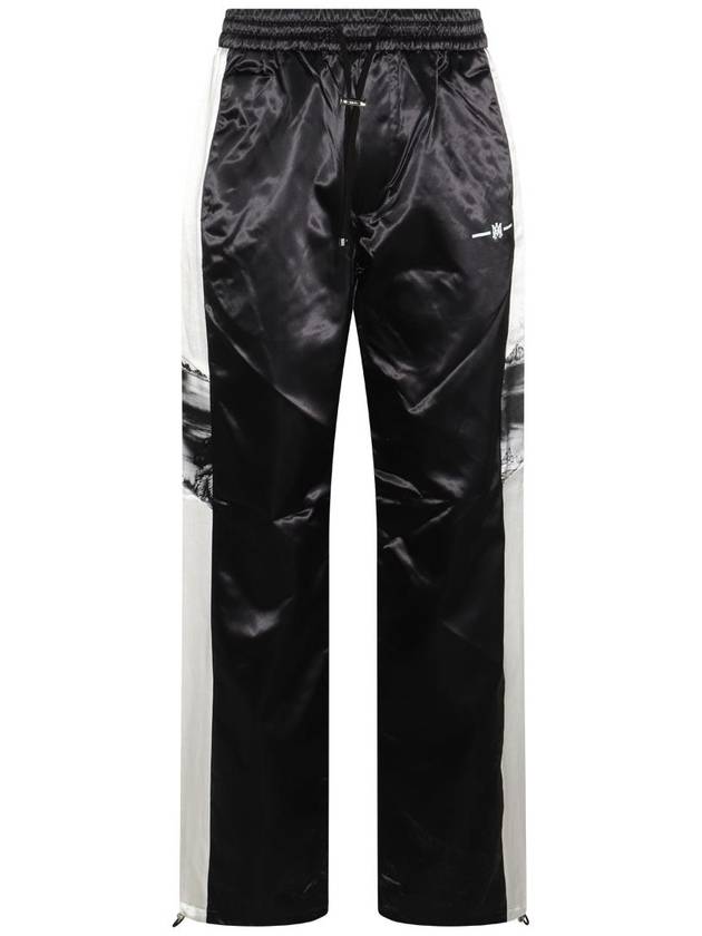 Black White Cotton Track Pants PF23MAW006001 B0560955441 - AMIRI - BALAAN 1