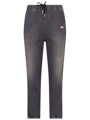 D Lap Track Jeans Black - DIESEL - BALAAN 1