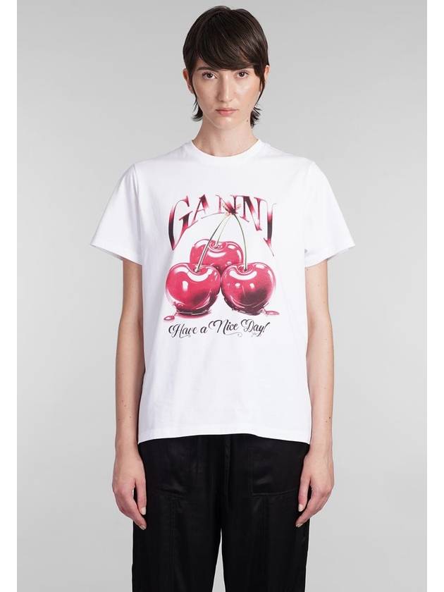 Ganni T-Shirt - GANNI - BALAAN 1