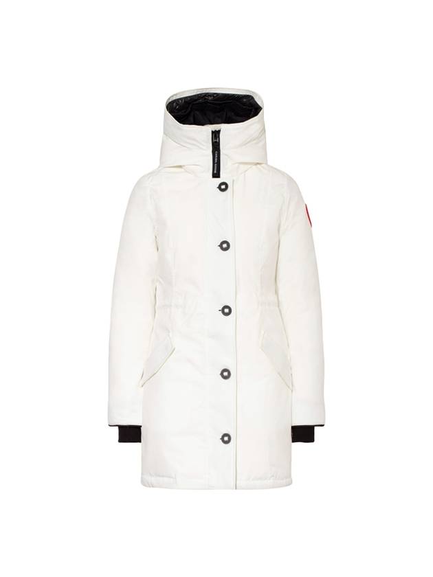 Rossclair Hooded Padding White - CANADA GOOSE - BALAAN 1