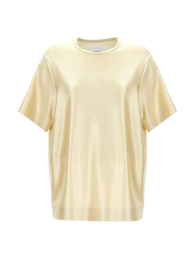 SS T shirt laminata J03GC0101J20043274 - JIL SANDER - BALAAN 1