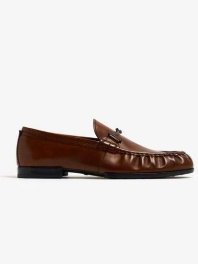 Double T Ring Loafers Brown - TOD'S - BALAAN 2