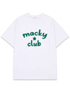 Logo Women s Soft Short Sleeve T Shirt White MCSS24HT1 3GR - MACKY - BALAAN 2