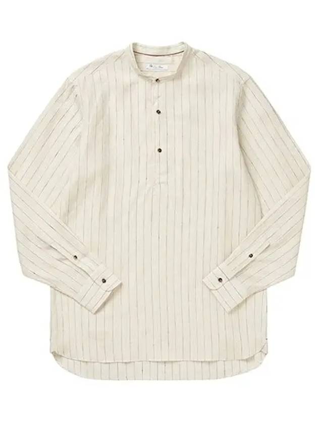 Elia Polo Shirt Cream - LORO PIANA - BALAAN 2