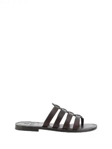 Cage leather sandals 271575 - BRUNELLO CUCINELLI - BALAAN 1