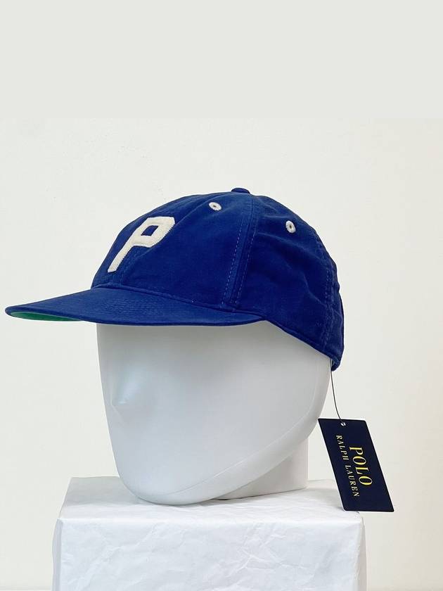 Cotton Ball Cap Blue - POLO RALPH LAUREN - BALAAN 8