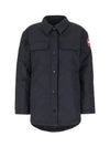 Albany Quilted Shirt Jacket Black - CANADA GOOSE - BALAAN 2