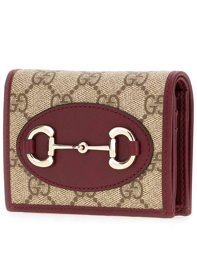 Horsebit 1955 Card Wallet Beige - GUCCI - BALAAN 3