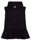 Kids Sleeveless Embroidered Hooded Dress 8I00005899YV 778 - MONCLER - BALAAN 4