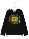 Kids Logo Sweatshirt 483878 X3G97 1060 - GUCCI - BALAAN 1