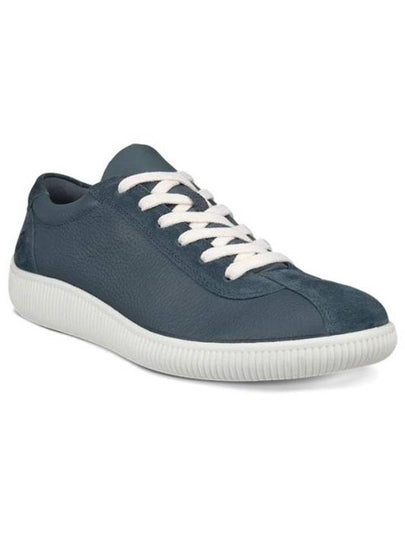 Soft Zero Low Top Sneakers Blue - ECCO - BALAAN 2