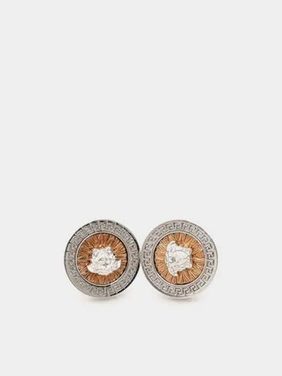 Medusa Logo Stud Earrings - VERSACE - BALAAN 2