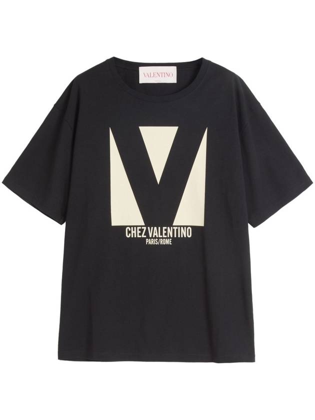 Valentino T-shirts and Polos Black - VALENTINO - BALAAN 1