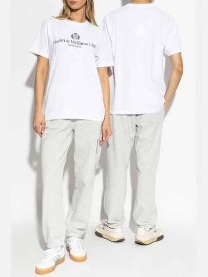 Sporty & Rich T-shirt From The H&W Crest Collection, Unisex, White - SPORTY & RICH - BALAAN 2