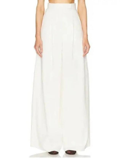 Avoriaz Wide Pants Ivory - MAX MARA - BALAAN 2