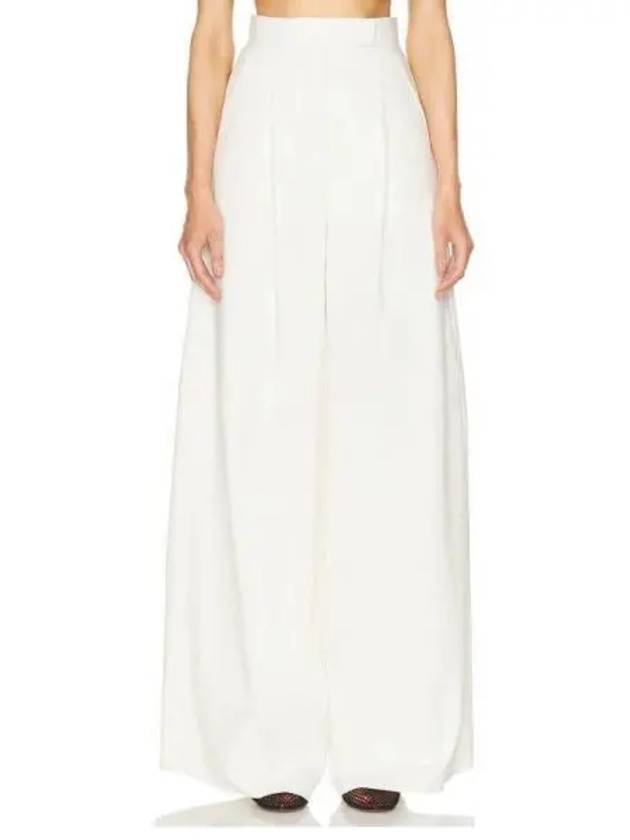 Avoriaz Wide Pants Ivory - MAX MARA - BALAAN 2