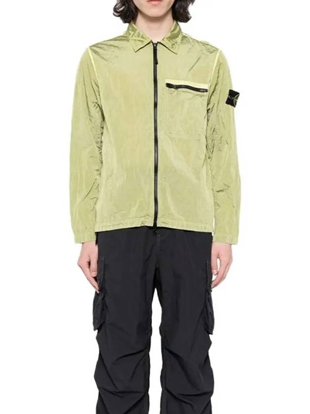 Garment Dyed Crinkle Reps R-NY Jacket Pink - STONE ISLAND - BALAAN 2