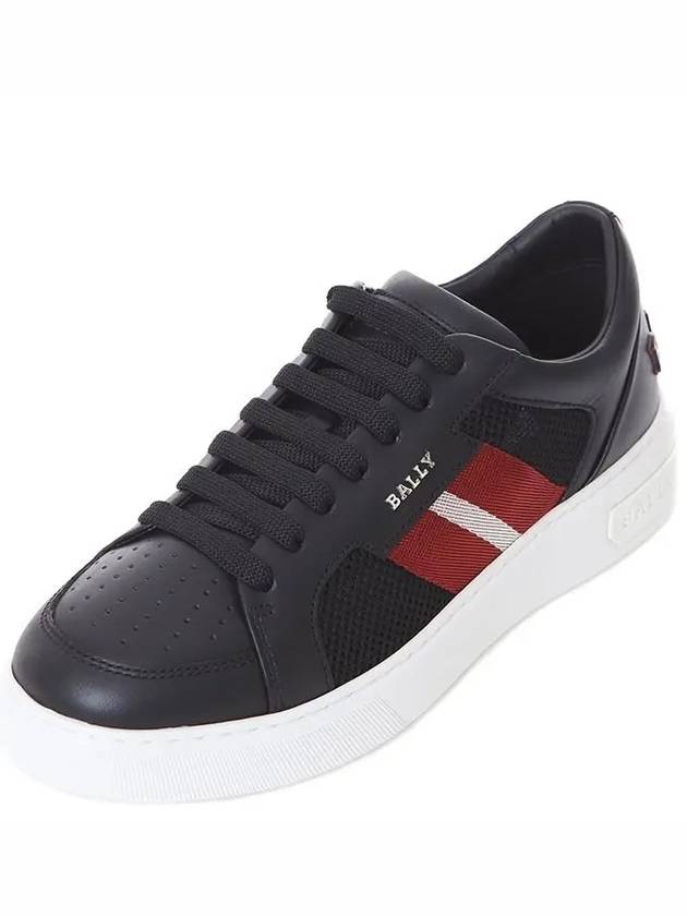 Men's Melys Low Top Sneakers Black - BALLY - BALAAN 2