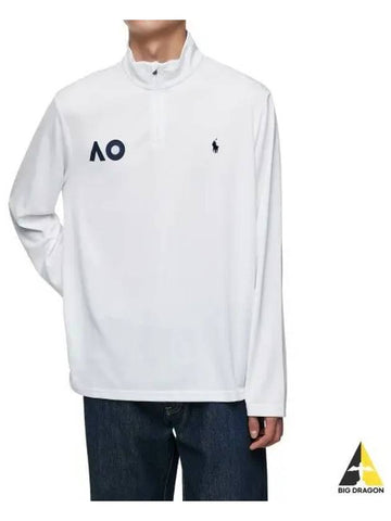 Australian Open Long Sleeve Jersey White - POLO RALPH LAUREN - BALAAN 1