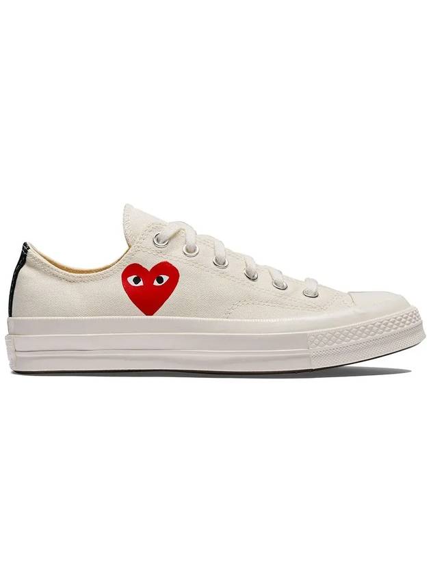 Chuck 70 Low Top Sneakers Ivory - COMME DES GARCONS - BALAAN 3