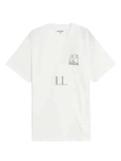 Groundworks Short Sleeve T-Shirt White - CARHARTT WIP - BALAAN 2