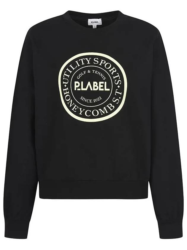 Circle print sweatshirt MO4ME420 - P_LABEL - BALAAN 2