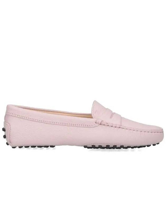 Women's Gommino Leather Driving Shoes Pink - TOD'S - BALAAN 2