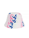 wave print bucket hat pink paint bridge - J.LINDEBERG - BALAAN 2