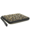 3135043 Black Calfskin Spike iPad CRIS Clutch - CHRISTIAN LOUBOUTIN - BALAAN 5