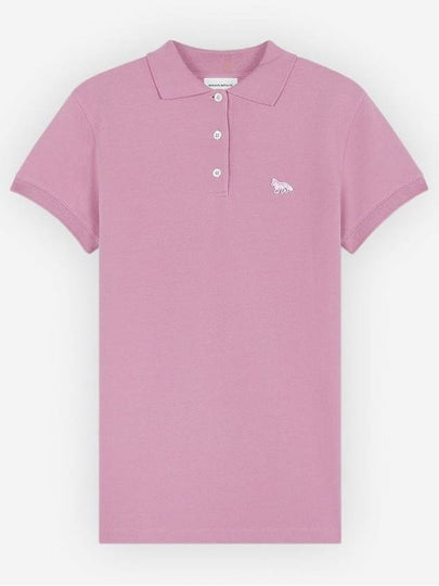 Baby Fox Patch Regular Polo Shirt Blossom - MAISON KITSUNE - BALAAN 2